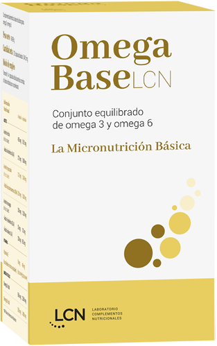 Omega BaseLCN - Complemento nutricional a base de ácidos grasos omega 3 y omega 6